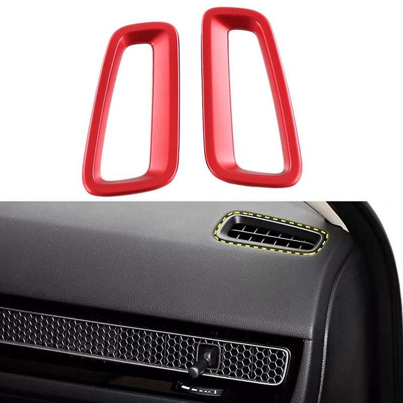 Red Car Front Air Vent Dashboard Cover for Civic 11th Gen 2022 + Rhd