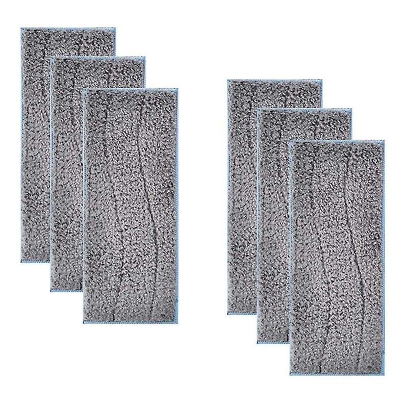 6pcs Washable Mopping Pads Replacement for Irobot Braava Jet M6