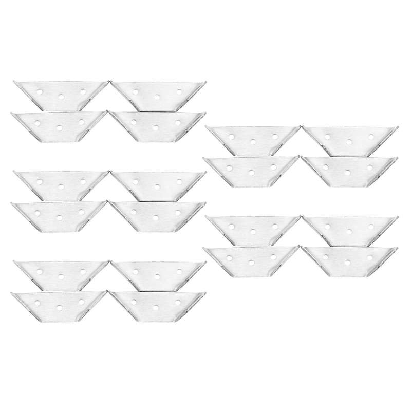 20pcs Multifunctional Stainless Steel Angle Code Right Angle Bracket