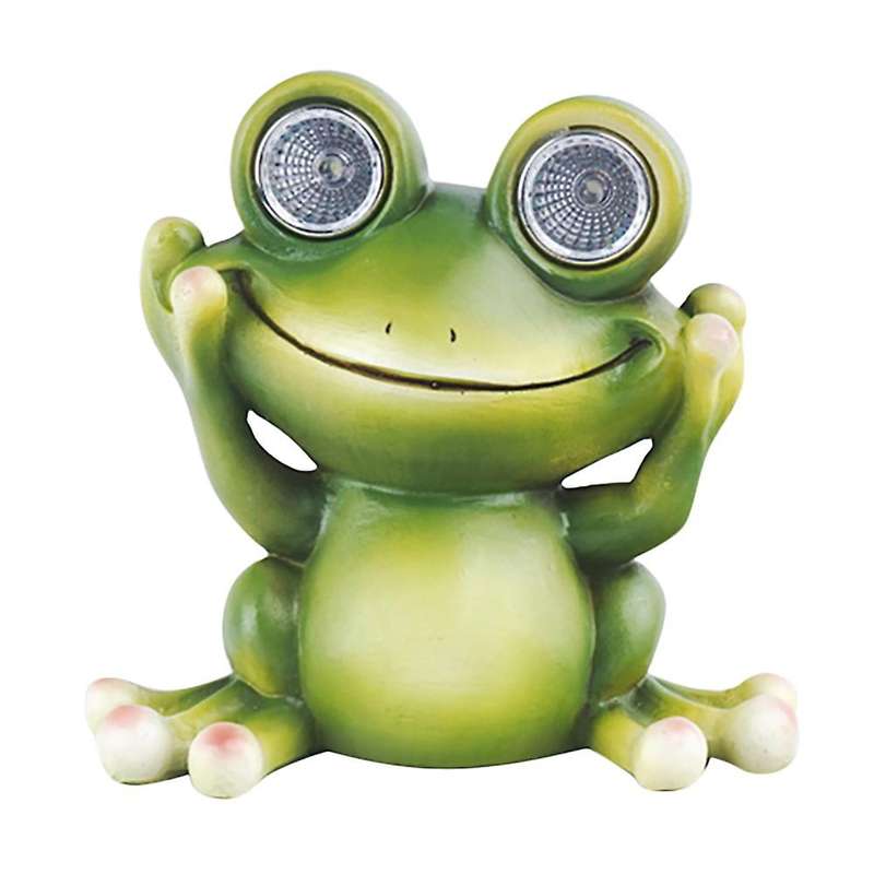Garden Solar Lights Decor Frog Garden Lights for Walkway Pathway B