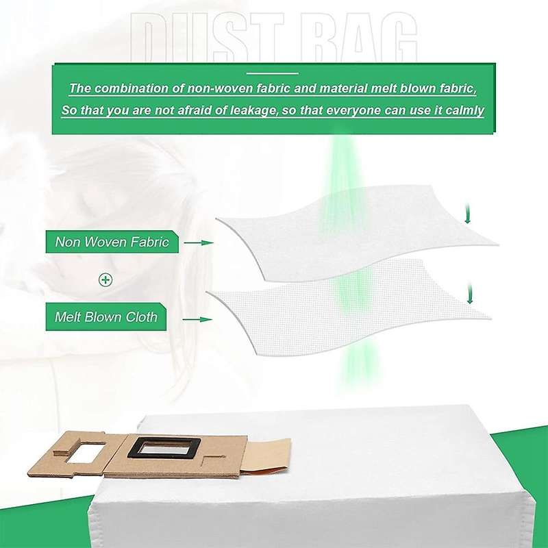For Mijia Roborock Sweeping Robot T7s Roborock S7 Dust Bag Non-woven
