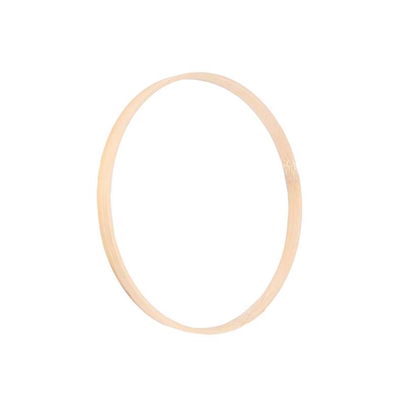 Wooden Rings, Bamboo Macrame Hoop Rings for Wedding Christmas Crafts