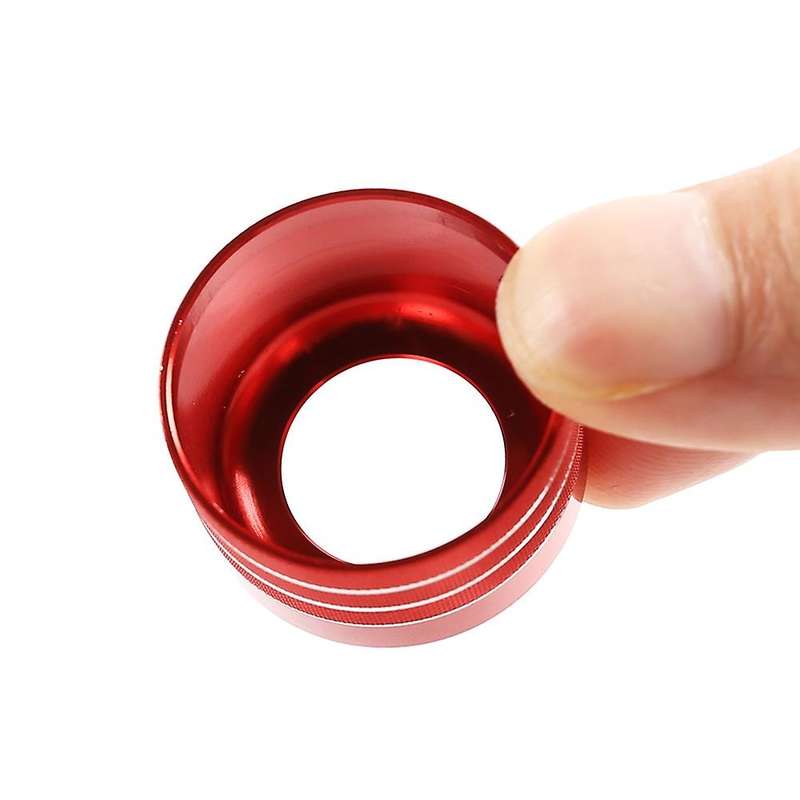 Car Air Conditioner Volume Adjustment Knob Cover Trim For-bmw(red)