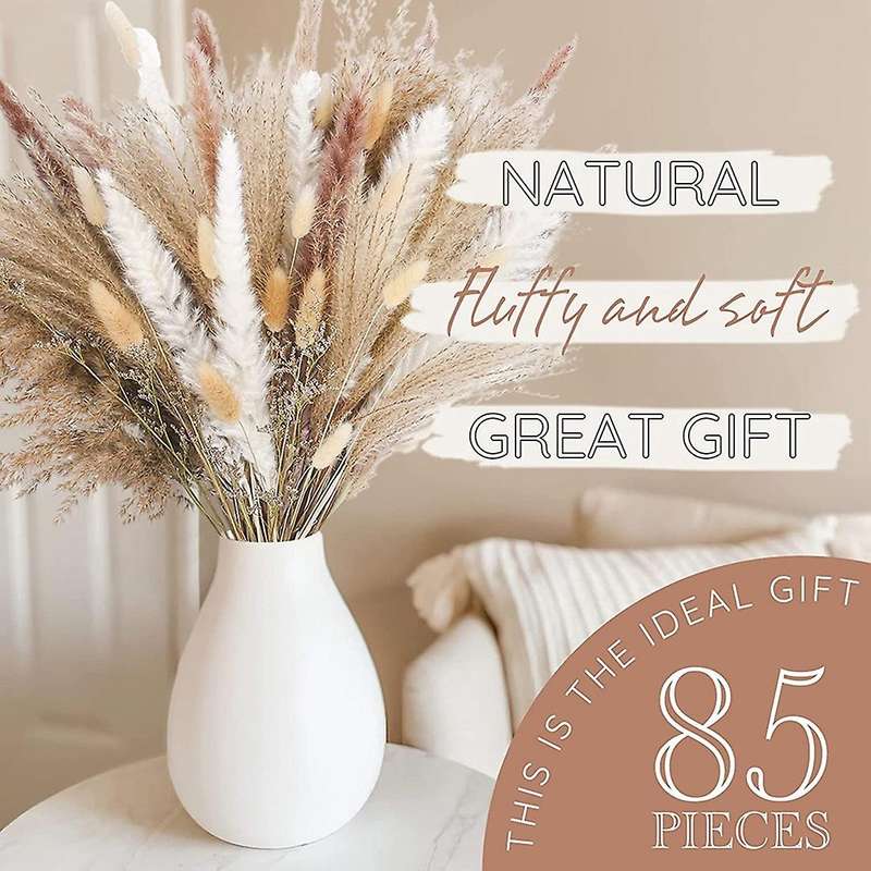 85pcspampas Grass Decorative Vase Home Design Arrangements