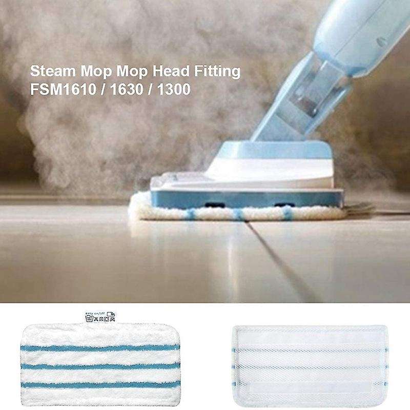 Pack Of 5 Microfiber Pads for Black&decker Steam Mop Replacement
