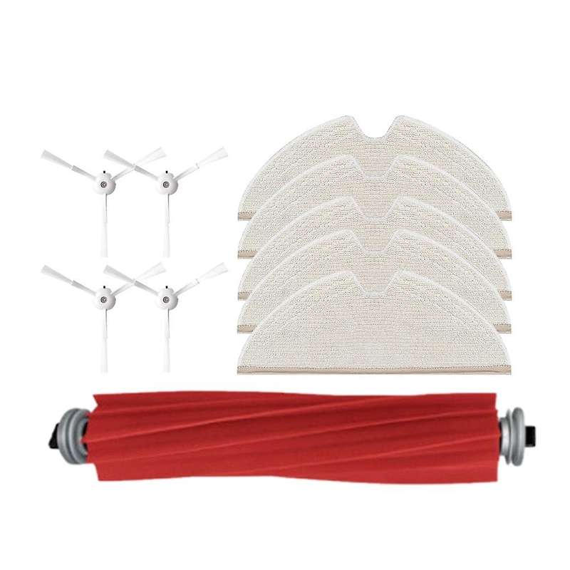 10pcs for Roborock T8/q7 Max / Max+ Vacuum Mop Cloth Side Main Brush