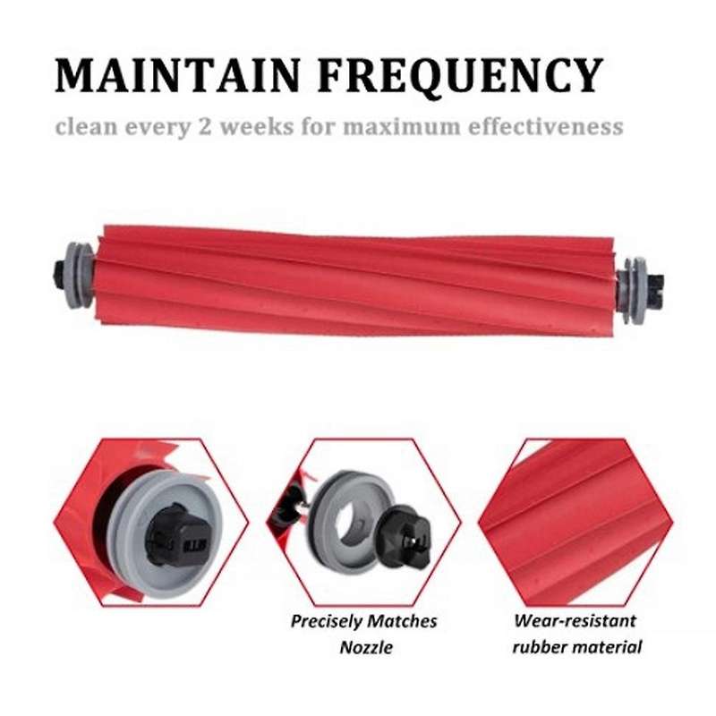 10pcs for Roborock T8/q7 Max / Max+ Vacuum Mop Cloth Side Main Brush