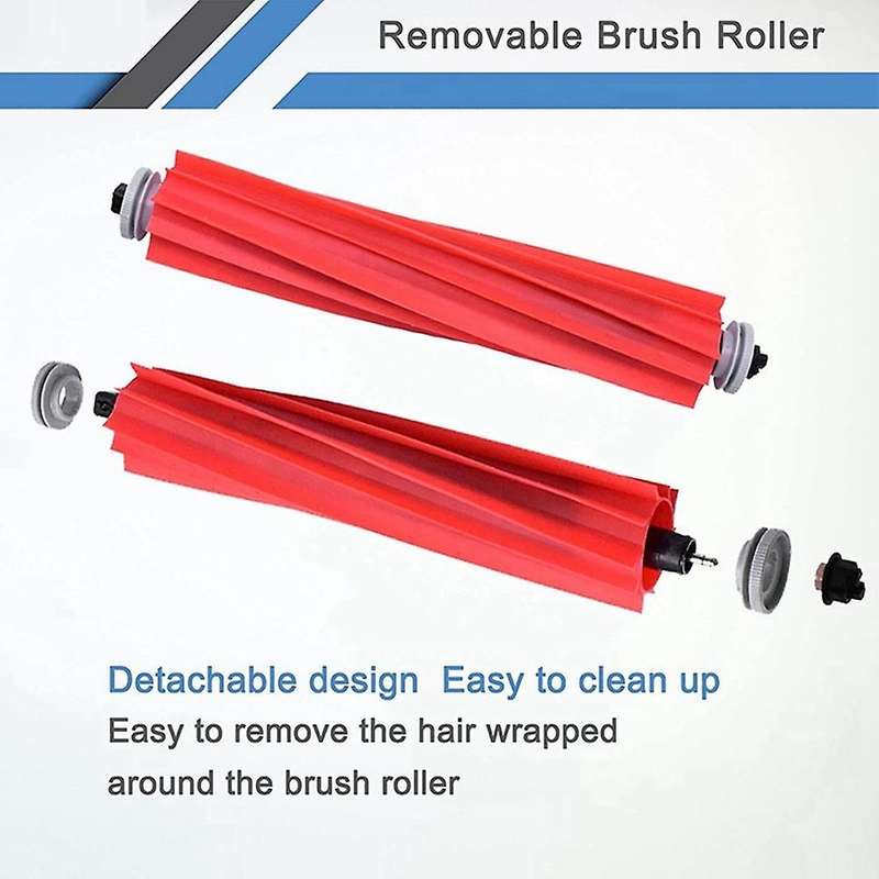 10pcs for Roborock T8/q7 Max / Max+ Vacuum Mop Cloth Side Main Brush