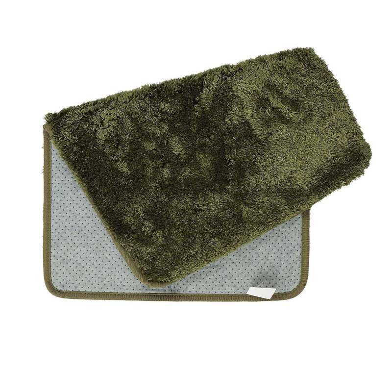 Long Hair Thick Carpet Ins Fresh Bedroom Bedside Blanket,armygreen