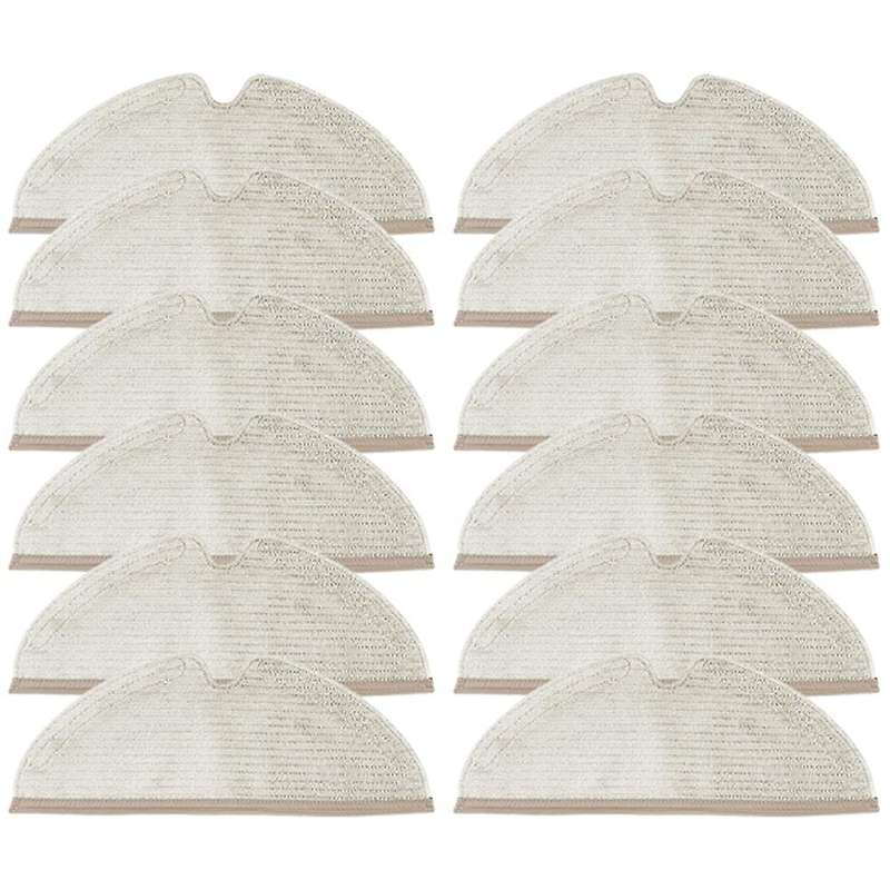 12pcs Mop Cloths for Xiaomi Roborock S5 Max S6 Pure S6 Maxv S5 Vacuum