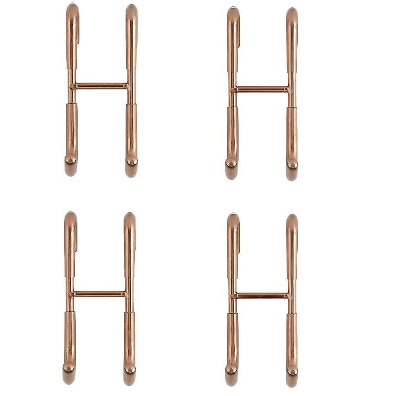 Shower Door Hooks, Towel Hanger for Bathroom, Door Hooks, Red Copper