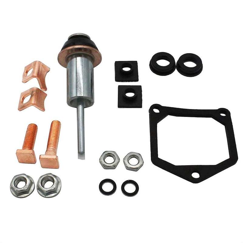 Universal Starter Solenoid Repair Rebuild Kit Plunger Contacts Set