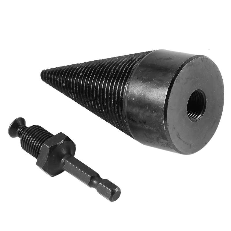 42mm Hex Shank Firewood Splitter Machine Drill Wood Driver Drill Bit