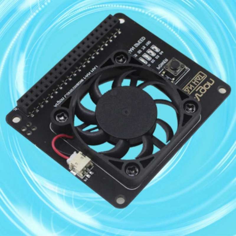 For Raspberry Pi 4b 3b 3b+ with Cooling Fan Function Power Button