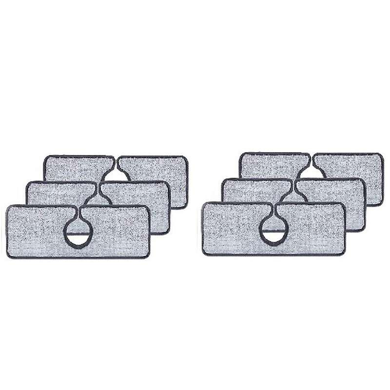 6pcs Faucet Absorbent Mat Sink Microfiber Faucet Splash Guard Pad
