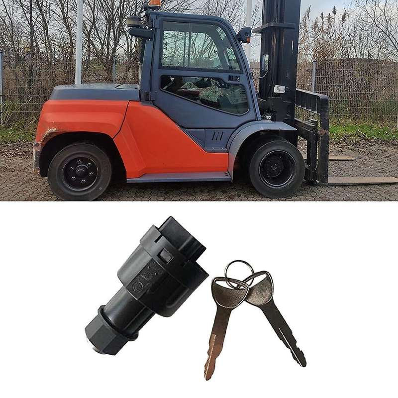 57590-23333-71 Ignition Switch with 2 Keys for Toyota Forklift 4p