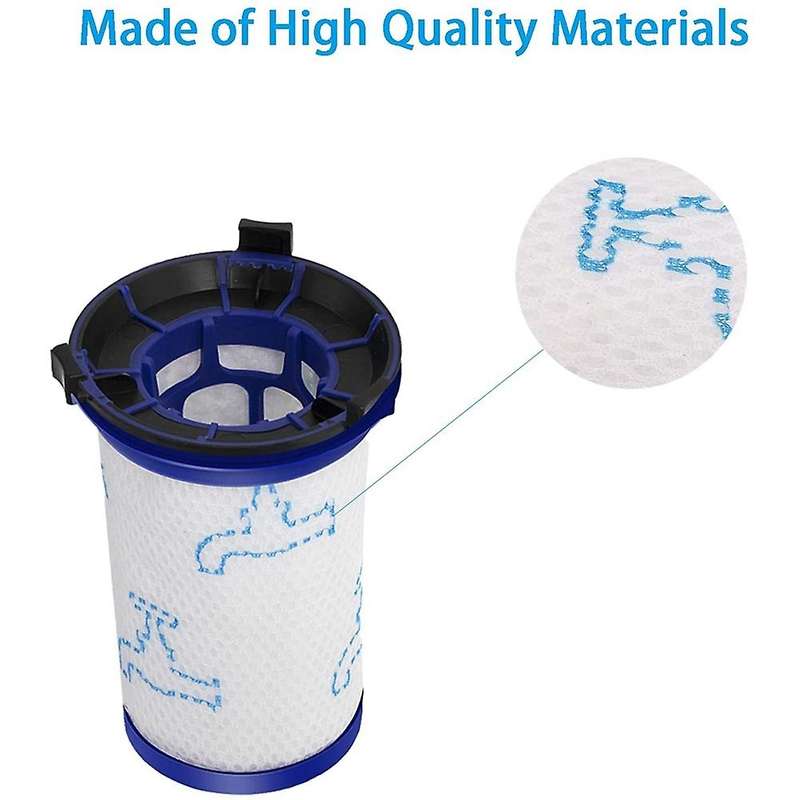 4pcs Hepa Filter for Rowenta Air Force 360 Rh9037 Vacuum Cleaner