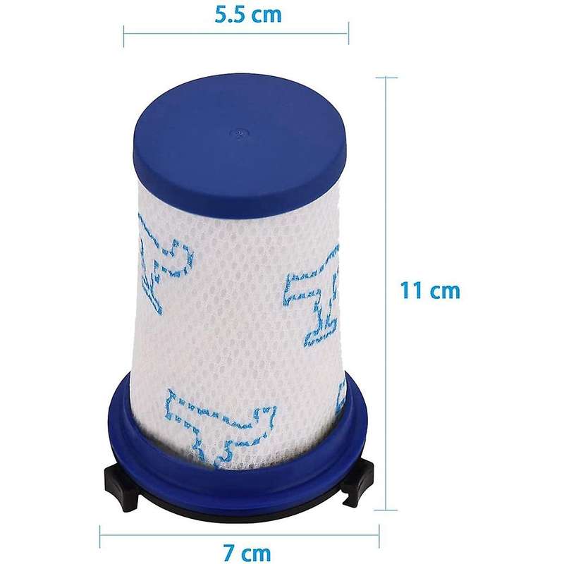 4pcs Hepa Filter for Rowenta Air Force 360 Rh9037 Vacuum Cleaner