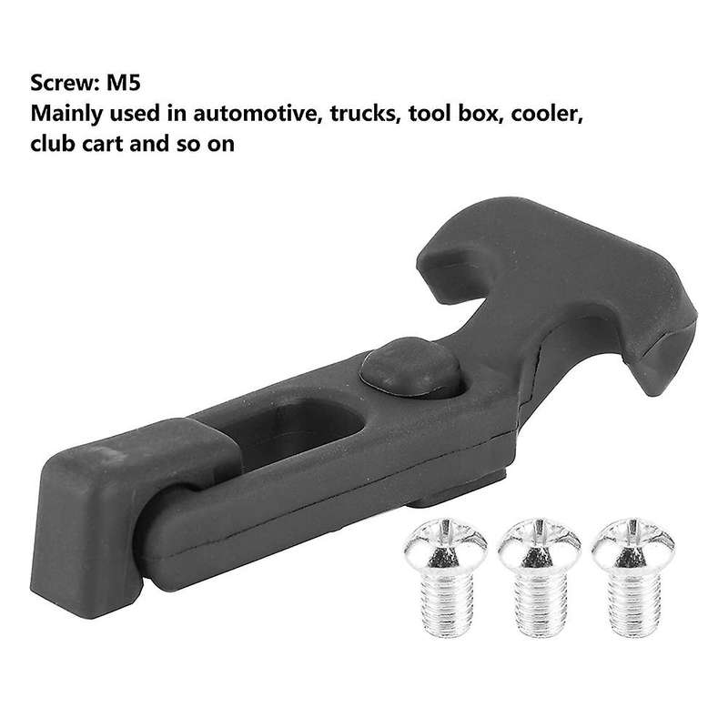 4pcs T-handle Zipper Toolbox Lock for Trailer Golf Cart Dirt Bike