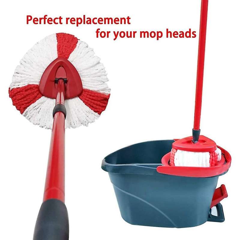 4pcs Mop Heads Replacement for Vileda O-cedar Replacement Head