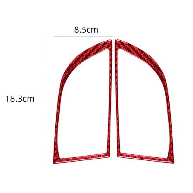 Car Front Fog Light Lamp Cover Trims for Land Cruiser Prado 2010-2018