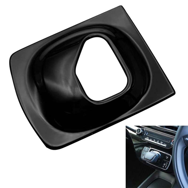 Car Glossy Black Gear Shift Panel Trim for Toyota Aqua 2021 2022 Rhd