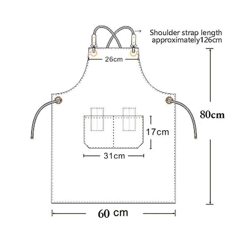 Denim Suit Bib Cooking Kitchen Aprons for Woman Man Apron Overall C