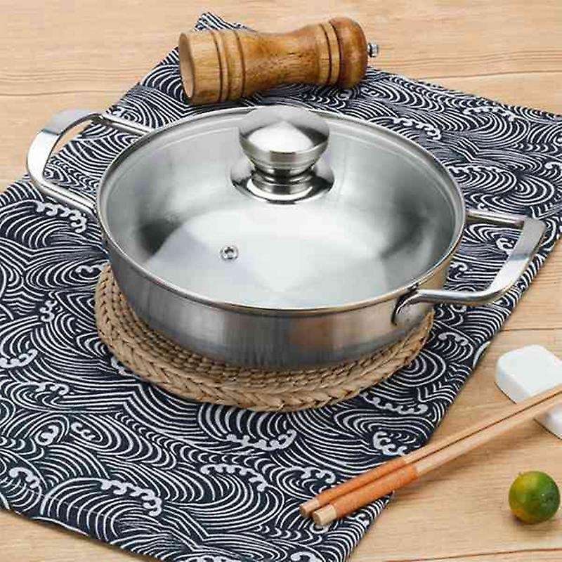 Classic Stainless Steel Everyday Pan Cookware - Inner Diameter 18cm