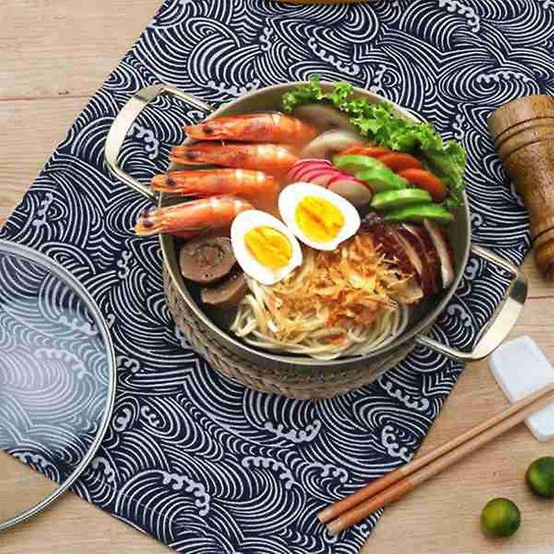 Classic Stainless Steel Everyday Pan Cookware - Inner Diameter 18cm