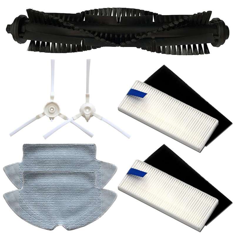 For 360 S6 Robot Vacuum Cleaner Accessories Mop Cloths Main Brush