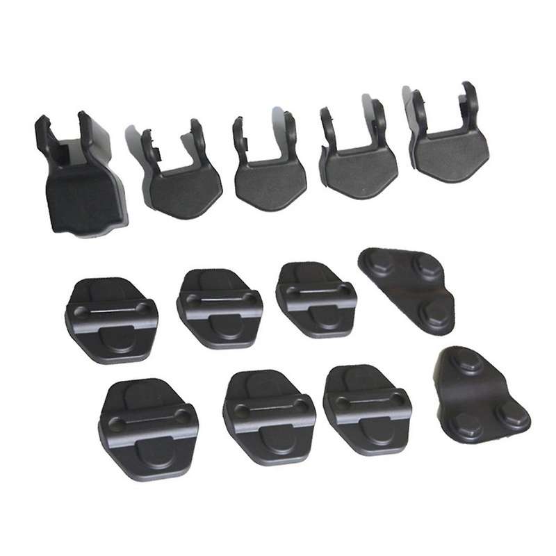 Door Lock Cover & Door Screw Cover Trim Accessories for Jeep