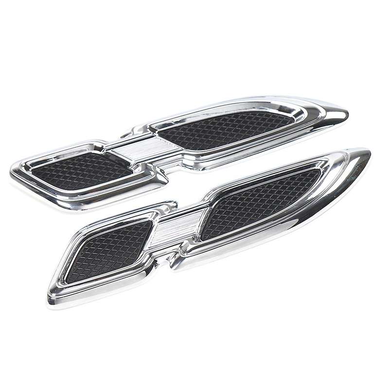 Car Hood Fender Decoration Cover Air Flow Vent Trim Stickers