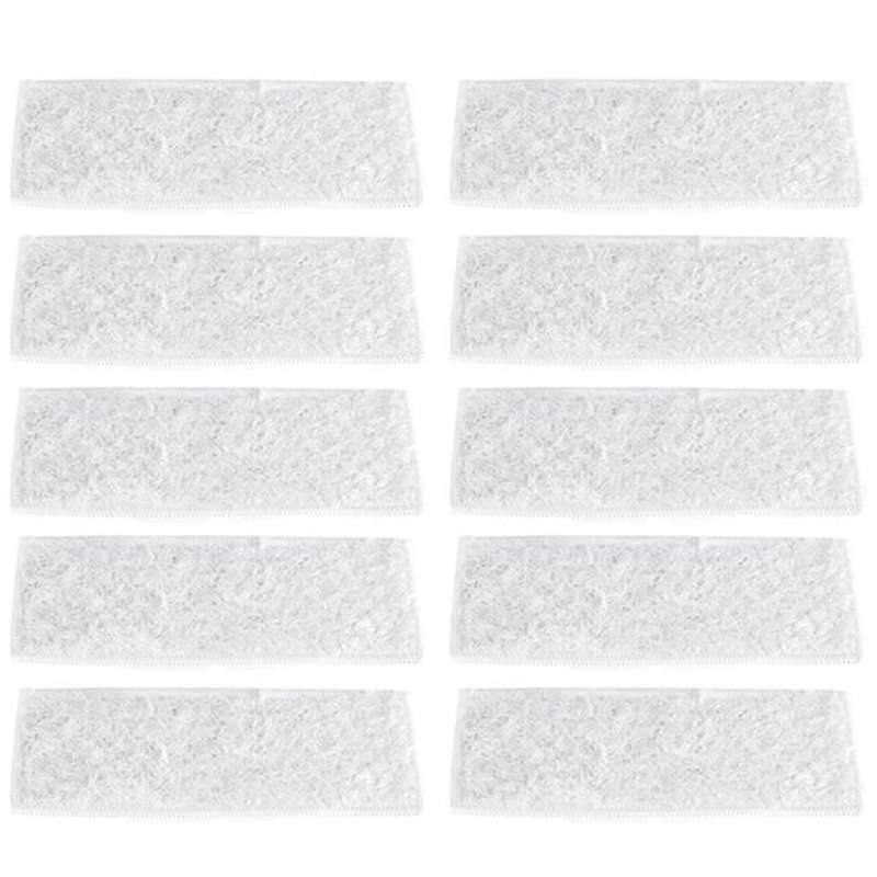 10pcs Washable Wet Mopping Pads Damp Pads for Irobot Braava Jet 240