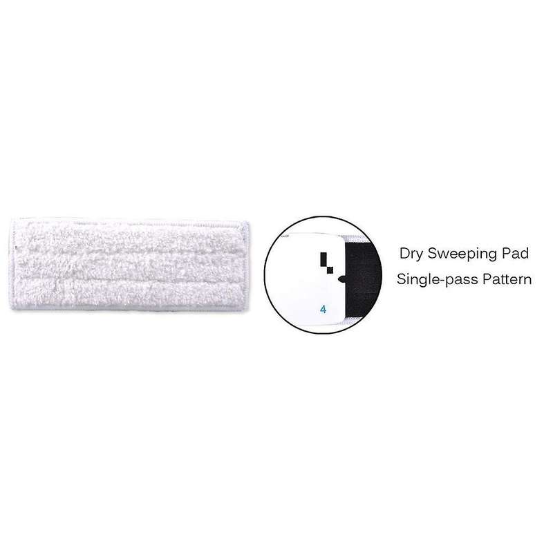 10pcs Washable Wet Mopping Pads Damp Pads for Irobot Braava Jet 240