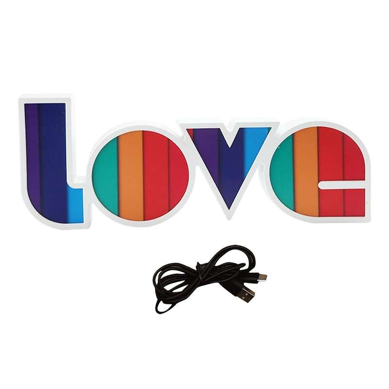 Valentine's Day Led Love Shape Light for Wedding Party Decoration A