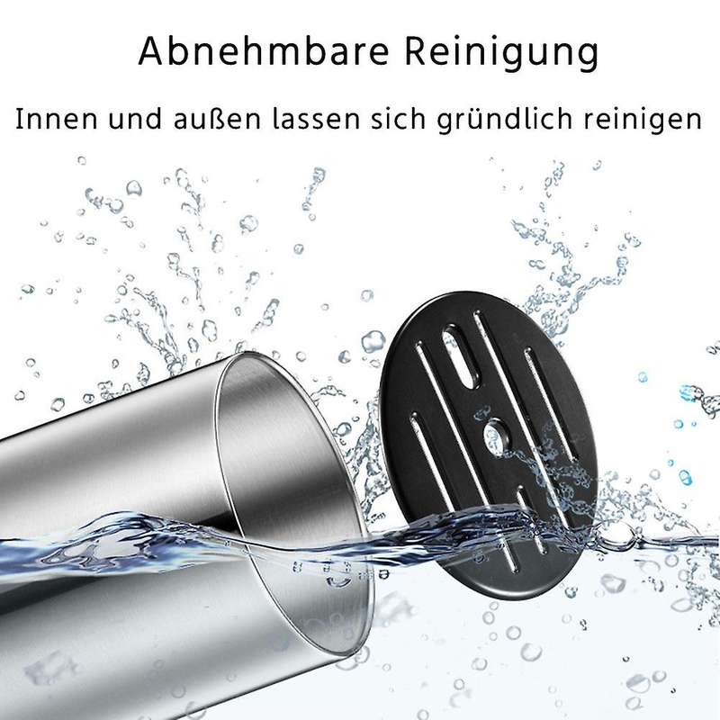 Universal Knife Block,stainless Steel Round Block Storage Holder