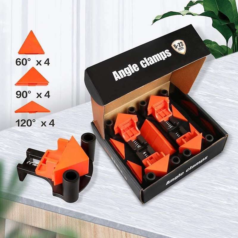 Corner Clamp,angle Clamp Tools with 12pcs Right Angle Clamp