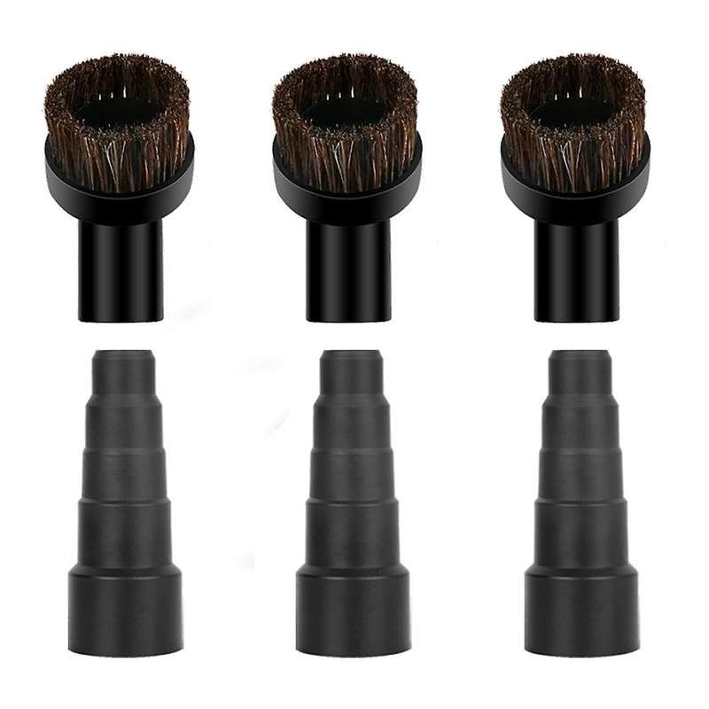 6 Pcs Universal Vacuum Cleaner Dusting Dust Brush Hose Converter Kits