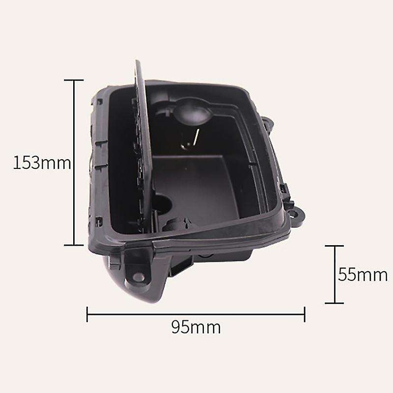 Black Plastic Center Console Ashtray Assembly Box for Bmw 5 Series