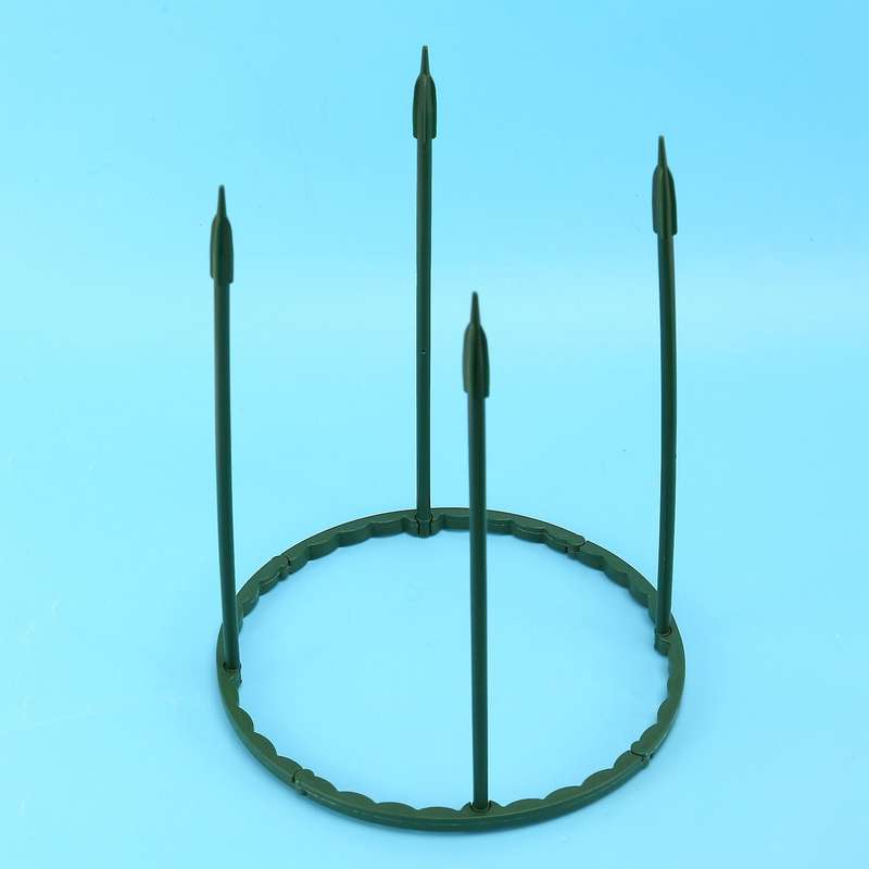 12pcs Plant Support Stakes, Double-deck Spliceable, for Tomato