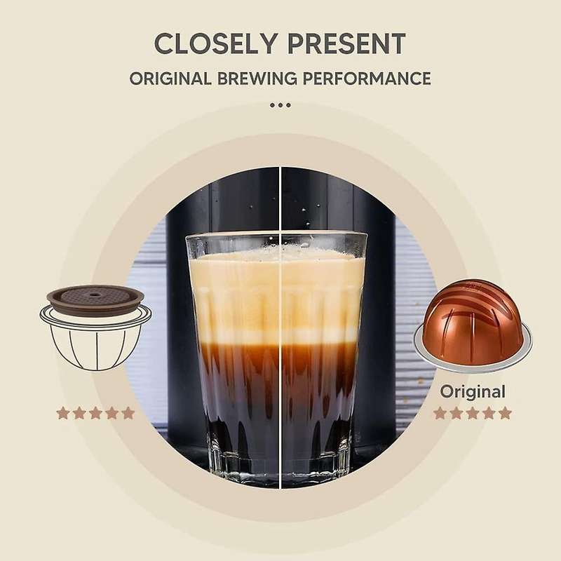 Reusable Coffee Capsule Lid for Vertuoline Coffee Pod Silicone Cap