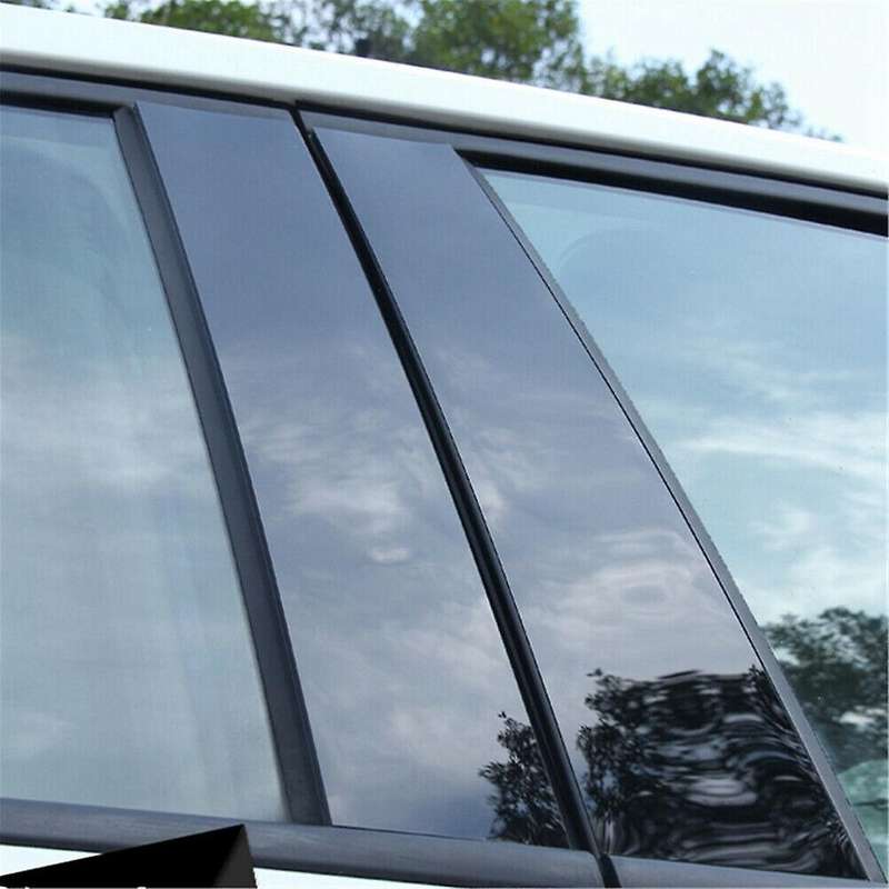 Car Window Center Pillar Sequins Bc Center Pillar Trim for Bmw X5 E53