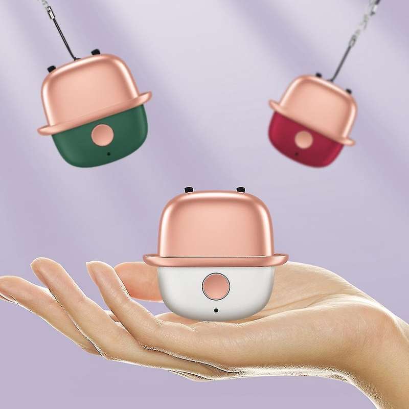 Negative Ion Air Purifier Hanging Neck Air Purifier for Family Green