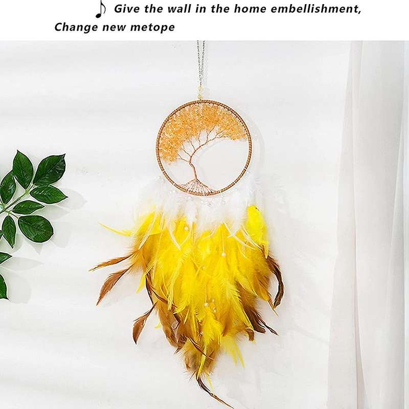 Tree Dream Catcher Handmade Feather Dream Catchers