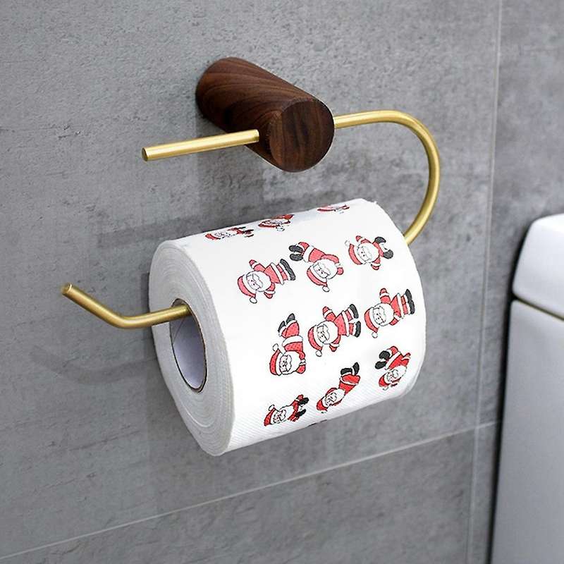 Bathroom Toilet Paper Holder Wall Mount Tissue Roll Hanger -b