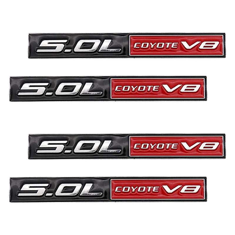 2pcs Car Side Door Fender Sticker Decal Fit for Ford Mustang Gt F150