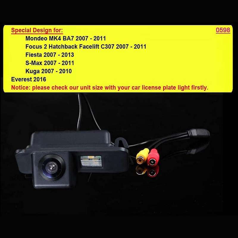 Car Reverse Rear View Camera for Ford Mondeo/fiesta/focus Hatchback