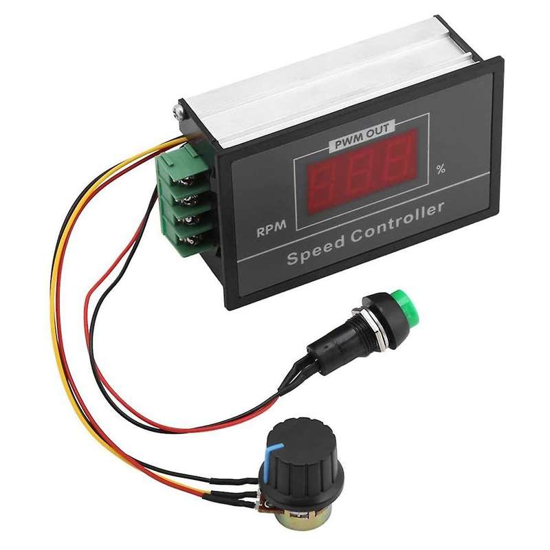 Dc Motor Speed Controller Dc 6-60v 12v-48v Pwm Adjustable Governor