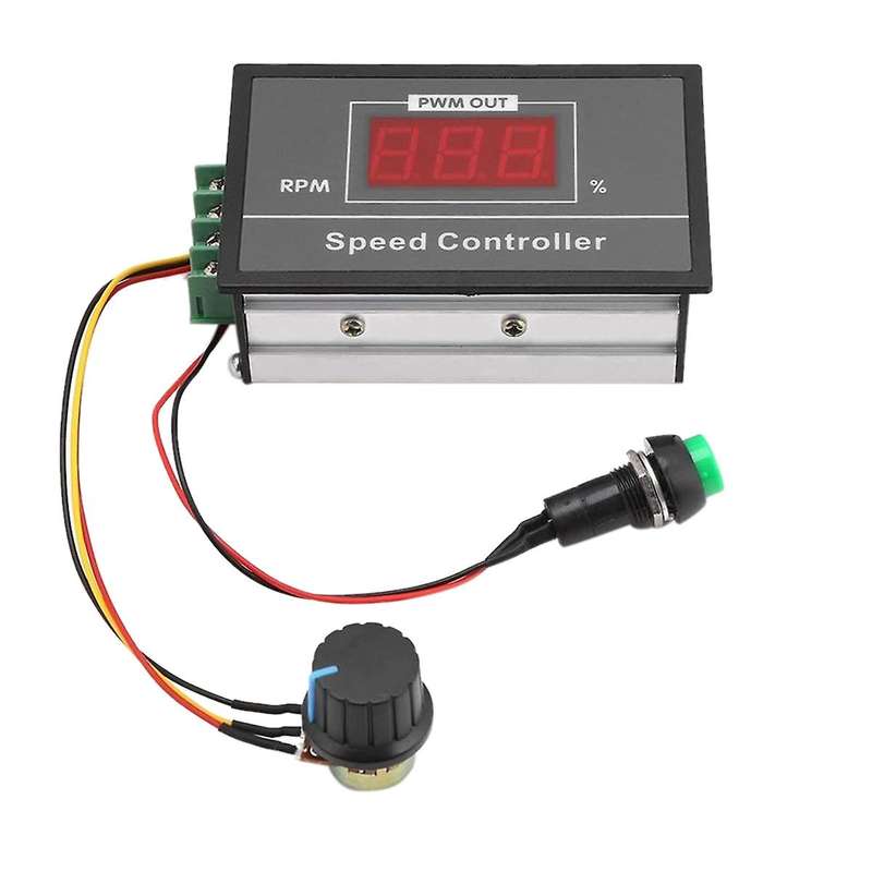 Dc Motor Speed Controller Dc 6-60v 12v-48v Pwm Adjustable Governor
