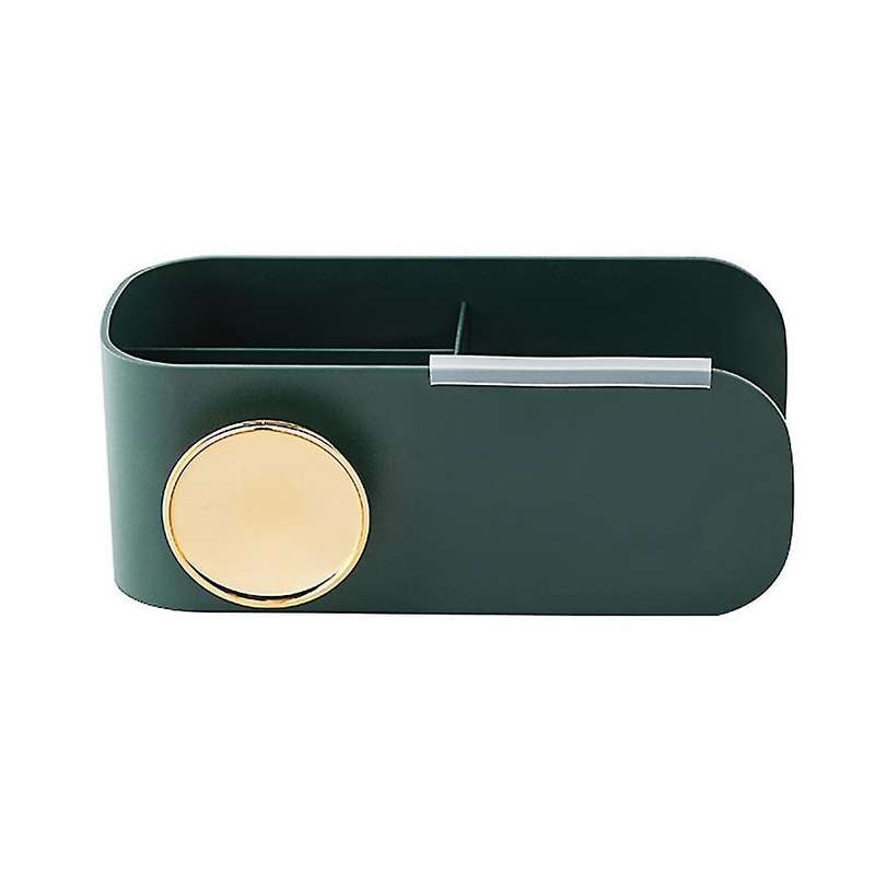 Hair Dryer Rack Wall Mounted Bathroom Hairdryer Organizer (green)